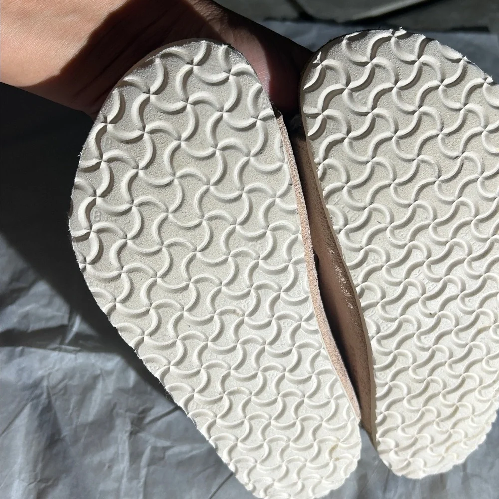 Birkenstock Kids Blush Fuzzy Slippers
